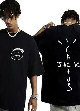 Футболка з музичним альбомом репера cactus jack