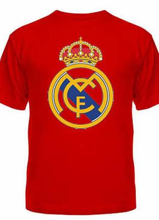 Футболка real madrid червона