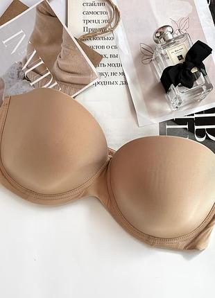 Класичний бежевий бюстгальтер intimissimi оригінал 75 е