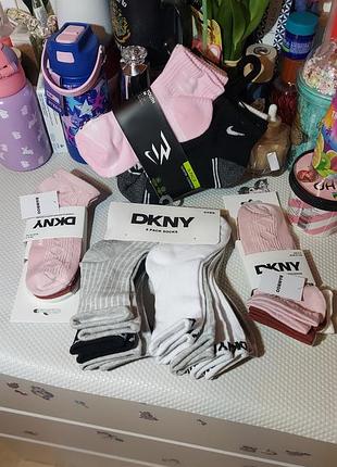 Dkny nike новые оригинал носки шкарпетки для девочки подростка