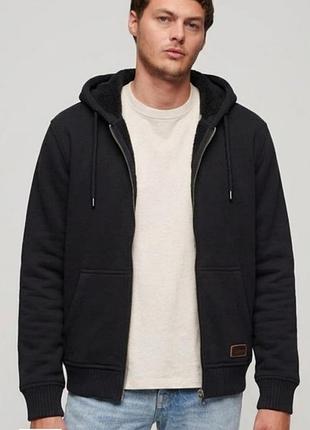 Куртка-дублянка sherpa s.oliver 🖤 | s–m| унисекс, теплая толстовка мехушка 💰 цена договорная