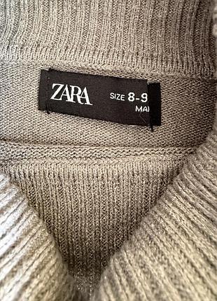 Светр zara 8-9 років 130 см 4