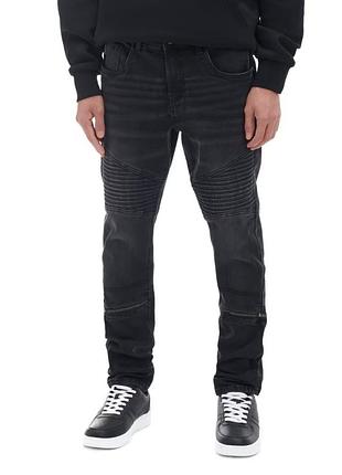 Cropp skinny 28/30 джинси готичні готические з блискавками нові