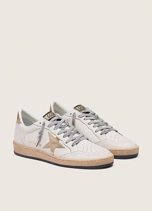 Кросівки golden goose шкіряні білі 38