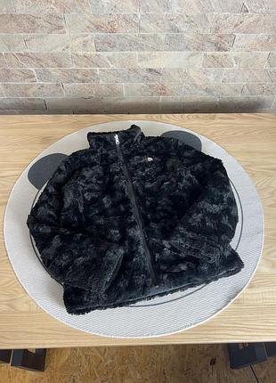 Двостороння курточка тедді the north face