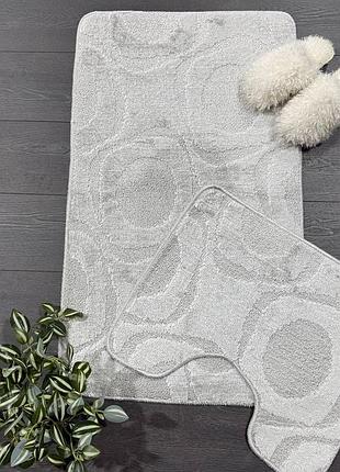Комплект у ванну classik 60*100 та 60*50см 191-l.grey 0761