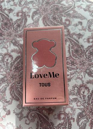 Парфуми tous loveme eau de parfum мініатюра для жінок