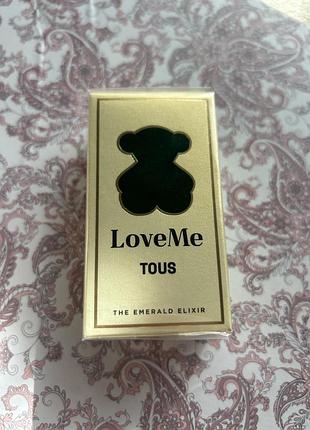 Парфуми tous loveme the emerald elixir мініатюра