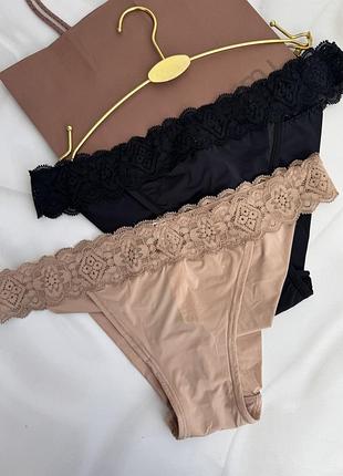 Intimissimi 🇮🇹 трусики бразиліана із шовкової мікрофібри