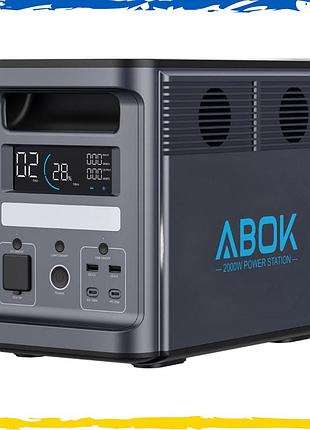 Зарядная станция abok ark2000 / 2000 вт / 1536 вт·ч / lifepo4 / ups