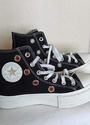 Кеди converse chuck taylor all star platform festival florals, 24,5 см