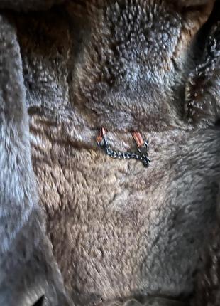 Alipasa жіноча натуральна дубленка дублянка з капюшоном натуральна шкіра + натуральна цигейка м/л 2