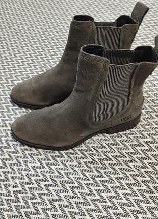 Шикарные ботиночки челси ugg, разм. 37 (24 см)