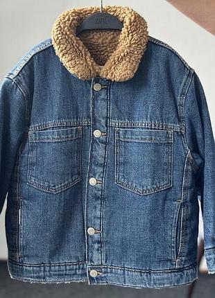 Куртка джинсова zara 110 розмір