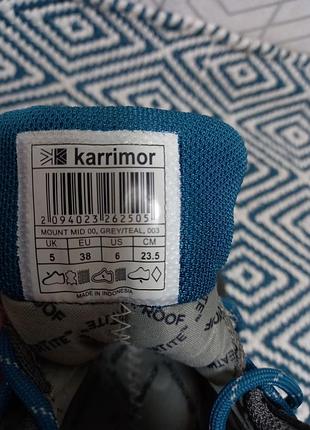 Черевики  karrimor трекінгові сірі 3