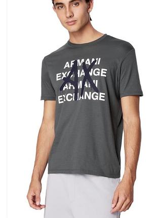 Нова футболка armani exchange розмір xs pima cotton graffiti logo