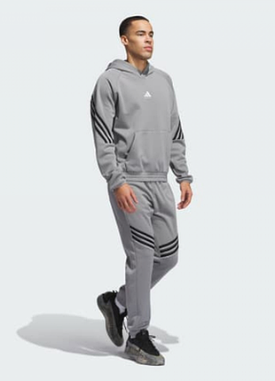 Костюм adidas select foundation фліс jn2492 grey three
