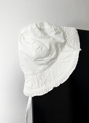 Белая детская панама на девочку h&amp;m