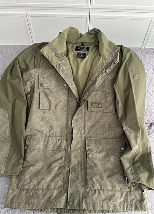 Куртка чоловіча jack wolfskin хакі, розмір 2xl