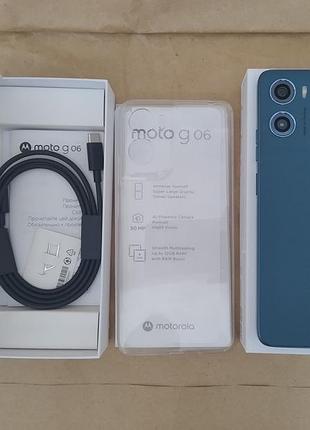 Смартфон motorola moto g06 4/64gb tapestry (pba20002) ua-ucrf