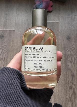 Парфум le labo 33 santla