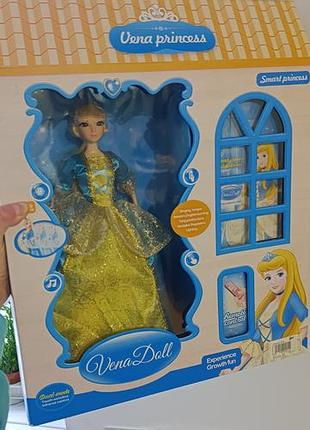 Кукла интерактивная поет vena doll