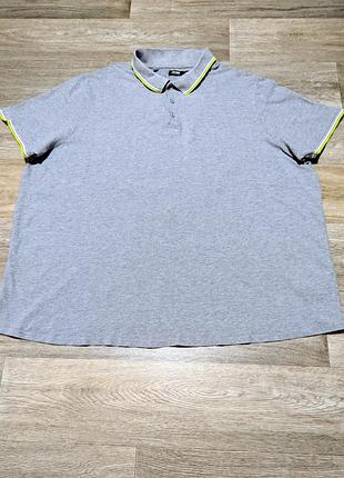Мужская футболка поло jacamo , размер 4xl-5xl .