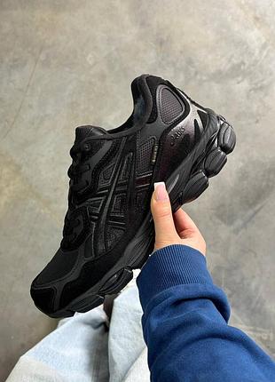 Asics gel nyc black goretex fur 10