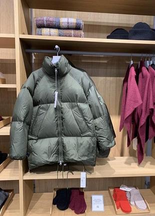 Куртка upcycled down puffer arket xs-s 4