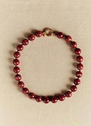 Новое ожерелье sézane danae necklace (hazelnut) - французский бренд / сезанн