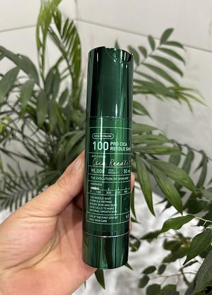 Vt cosmetics pro cica reedle shot 100 заспокійлива сироватка для обличчя для зволоження та пружності шкіри