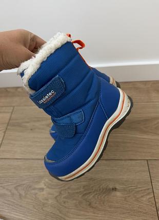 Дитячі зимові черевики reima lassietec waterproof, р. 27, сині