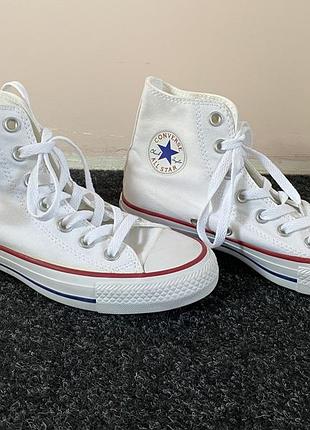 Білі кеди converse all stars 36 розмір