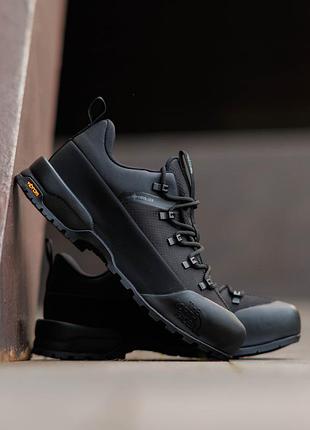Чоловічі кросівки the north face glenclyffe low gore-tex black водонепроникні vibram