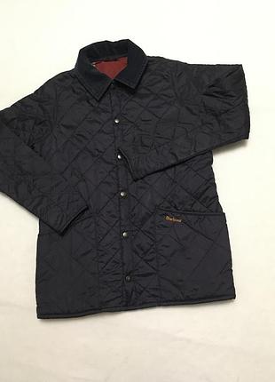 Стеганая куртка barbour оригинальная на 12-13 лет 152-158см
