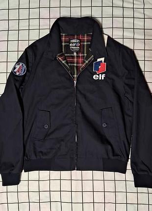 Куртка harrington elf sportswear, le mans 78, розмір l, нова, made in france