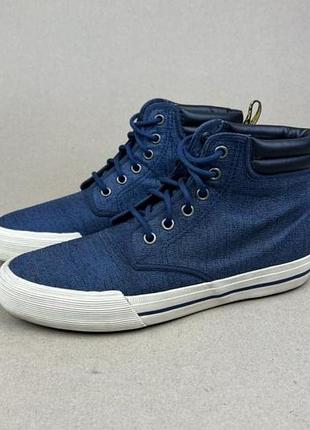 Кроссовки dr. martens eason canvas (navy).
