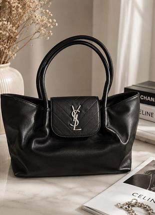 Шопер для жінок saint laurent чорний