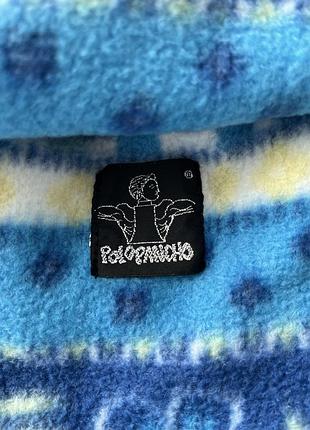 Снуд шарф трансформер polo pancho, синій з візерунком 3