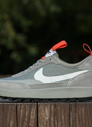 Чоловічі кросівки nike craft general purpose shoe tom sachs field grey orange