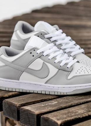 Жіночі кросівки nike sb dunk grey white