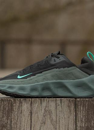 Мужские кроссовки nike ava rover black green