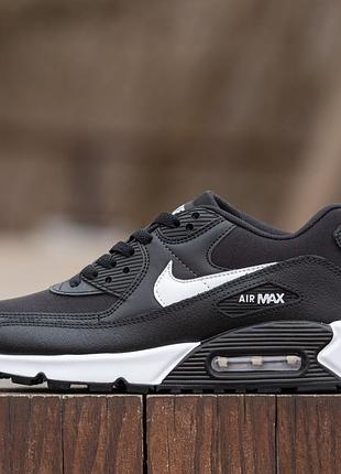 Жіночі кросівки nike air max 90 black white