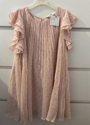 Сукня для дівчинки h&m рожева, розмір 116