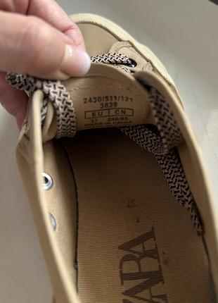 Жіночі кеди zara 37р. 6