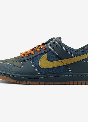 Жіночі кросівки nike dunk low seaweed ochre khaki