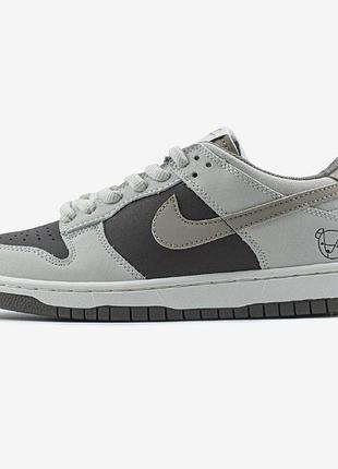 Жіночі кросівки nike dunk low teddy bear brown
