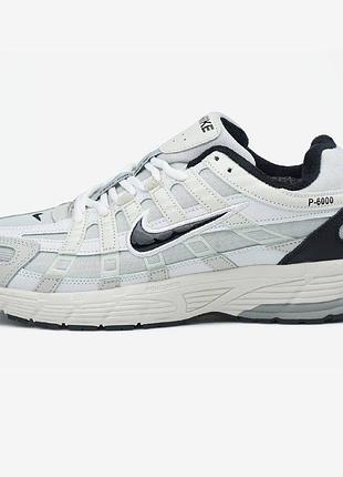 Мужские кроссовки nike p-6000 platinum tint black gore-tex termo