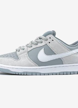 Жіночі кросівки nike sb dunk summit white sweet wolf grey