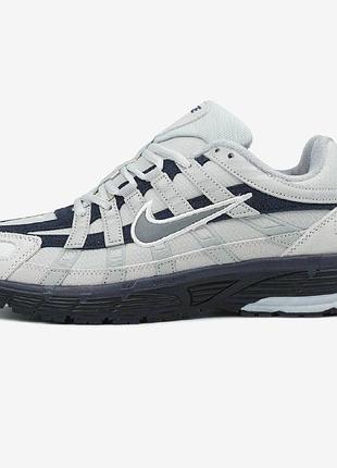 Чоловічі кросівки nike p-6000 blue silver gore-tex termo